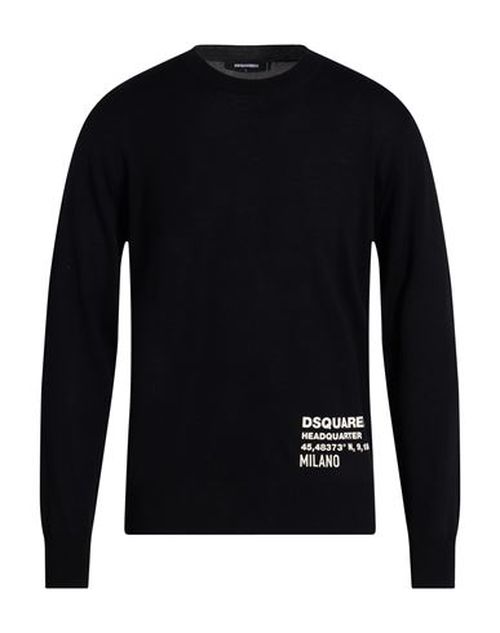 Man Sweater Black Size L Wool
