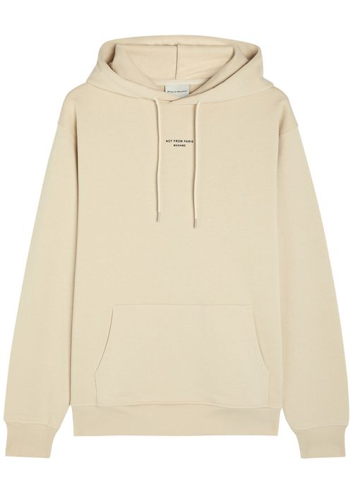 DRÔLE DE Monsieur Nfpm Printed Hooded Cotton Sweatshirt