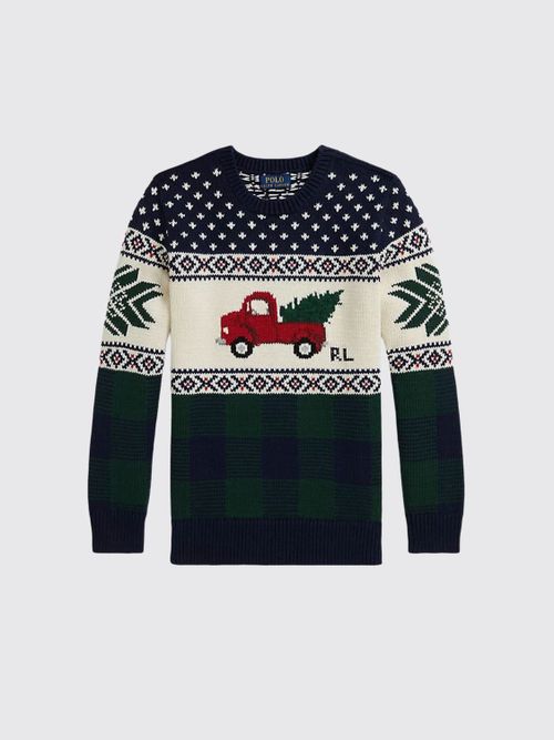 Sweater Kids color Navy