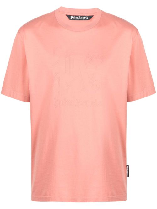 Monogram Statement T-shirt - Pink