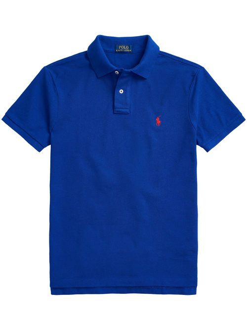 Polo Pony cotton polo shirt - Blue