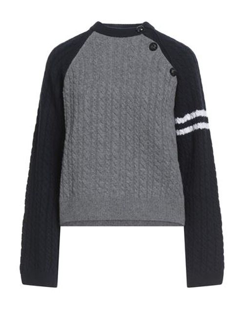 Woman Sweater Grey Size L Wool, Cashmere
