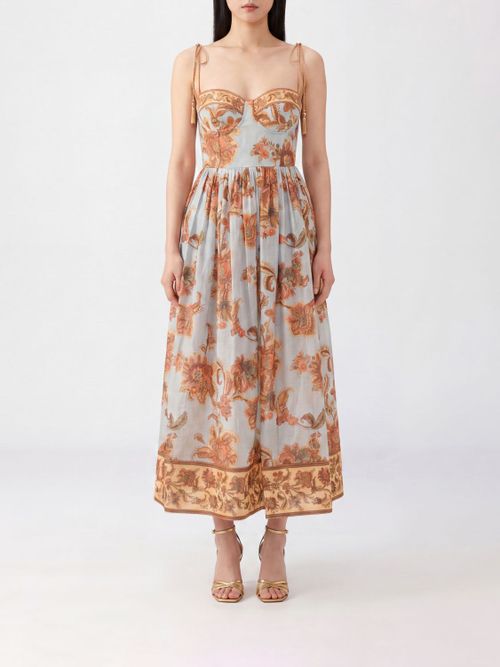 Dress Woman color Gnawed Blue