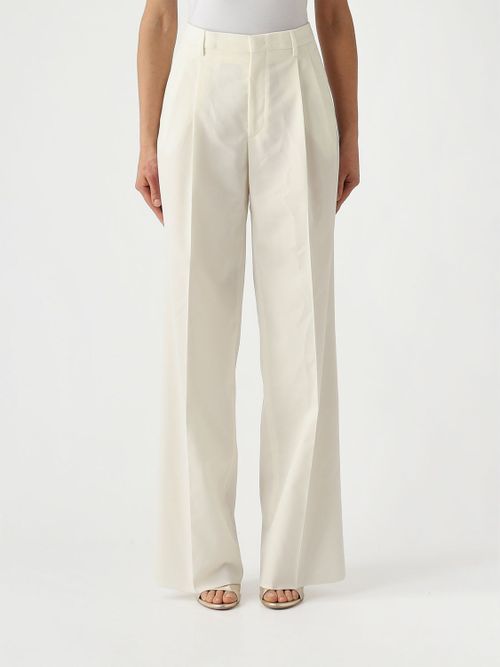 Pants Woman color Yellow Cream