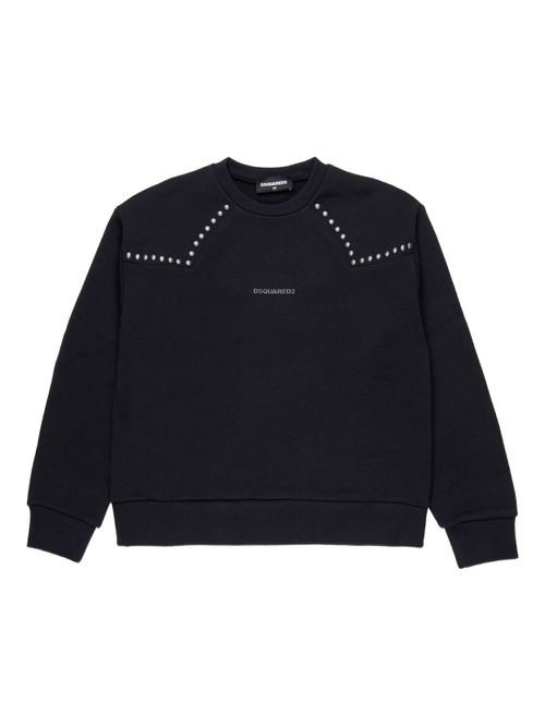 Logo-print sweatshirt - Black