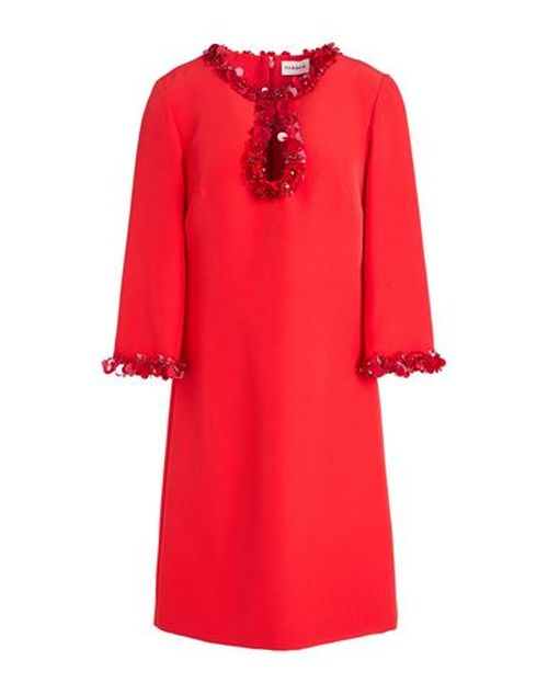 P. a.r. o.s. h. Woman Mini dress Red Size XS Polyester, Elastane, PVC