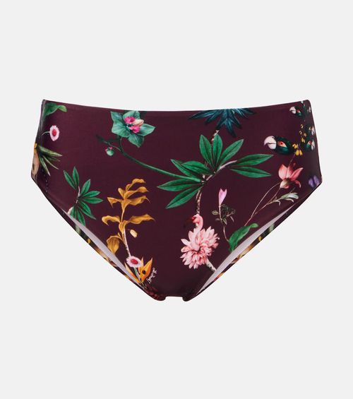 Boy Brief printed bikini bottoms