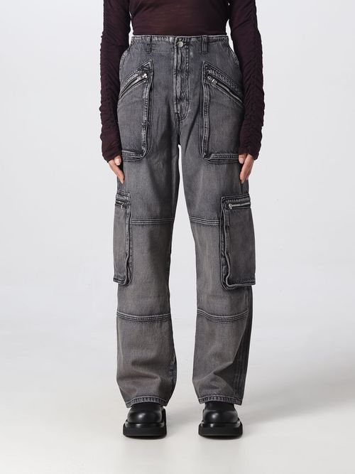 Jeans Woman color Grey