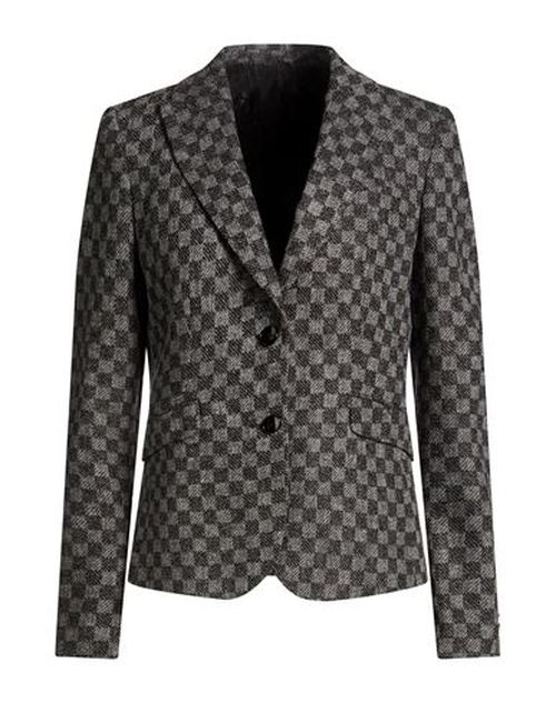 Woman Blazer Grey Size 4 Virgin Wool, Viscose, Polyamide