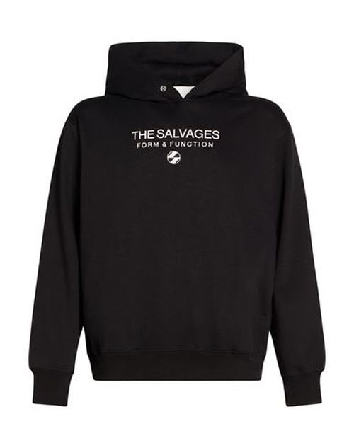 Man Sweatshirt Black Size M Cotton