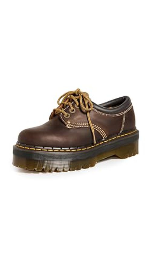 Dr. Martens 31126201050 8053 4i Quad Arc Dark Brown Crazy Horse & Dark Brown Pu