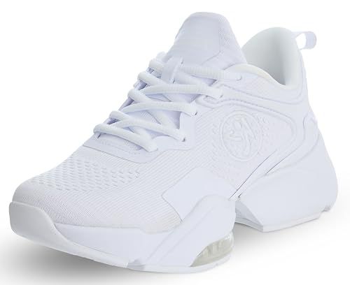 ZUMBA Shoes for Women, Air Stomp Remix II - Green Workout Shoes for Women, Gym or Dance Sneakers, Enhanced Comfort, Arch Support, Breathable Mesh, Durable & Impact-Absorbing