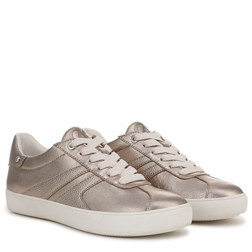 Women's Medina Lace Up Sneakers (Warm Silver Leather)