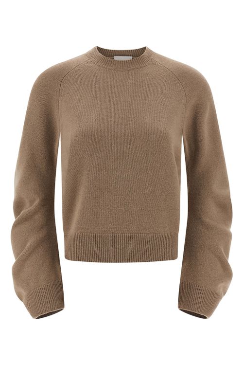 Curved Sleeve Sweater
