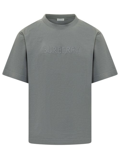 Sleeves Cut T-Shirt with Logo