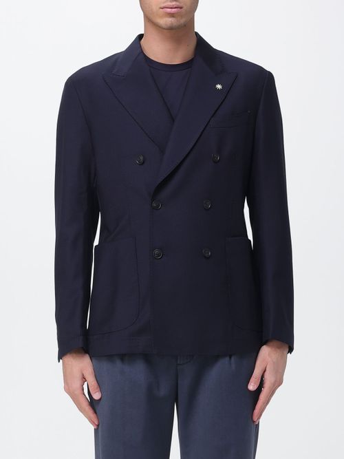 Jacket Men color Blue