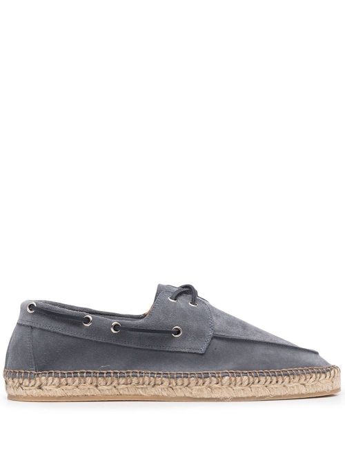 Felipe suede boat shoes - Grey