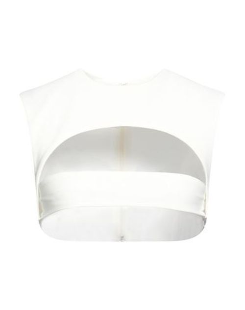 Mônot Woman Top White Size 0 Polyester