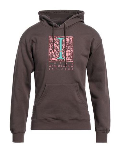 Man Sweatshirt Dark brown Size XS Cotton