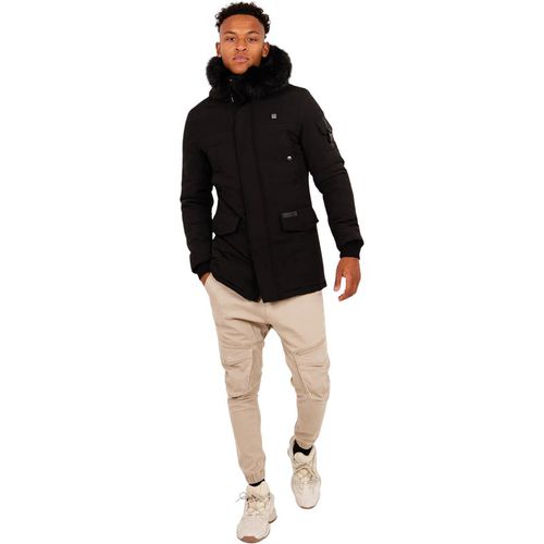 Fleece-lined heated parka Sixth June