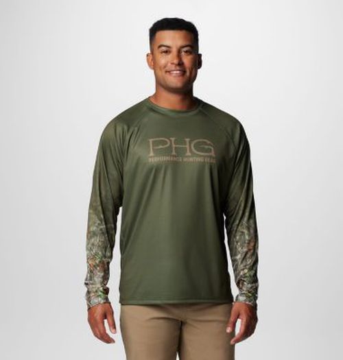 Men's PHG Super Terminal Shot  Timberwoods Long Sleeve Shirt-