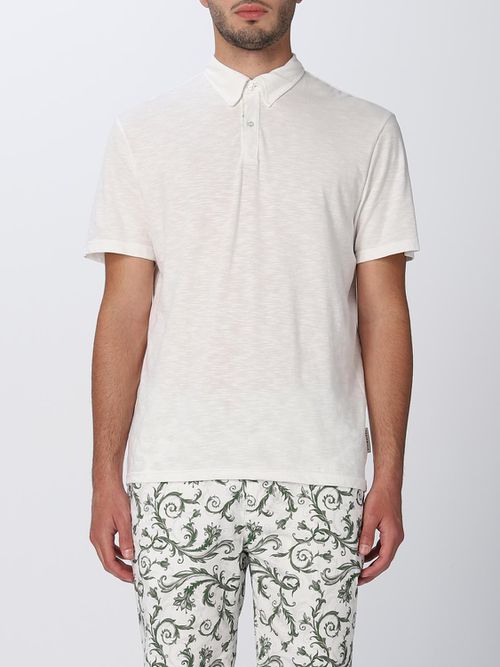 Polo Shirt Men color White