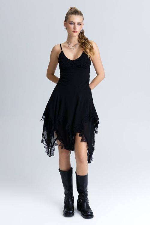 Ester Lace Midi Dress