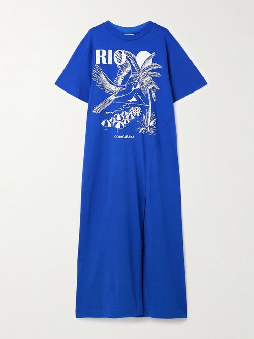 chinese dress ladies Farm Rio 3D Floral Linen Midi Dress