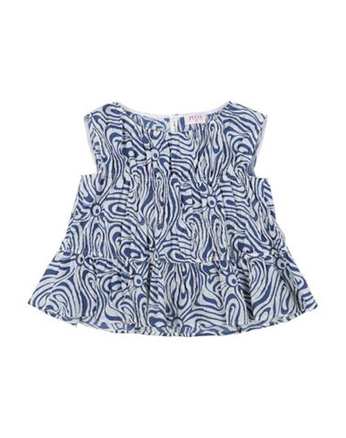 Kid Girl Top Blue Size 10 Polyamide