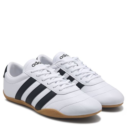 Women's Grand Court Lo Sneakers (White/Black)