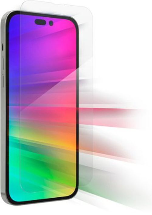 InvisibleShield Glass+ Defense Elite VisionGuard Blue Light Filtering Screen Protector for Apple iPhone 14 Pro Max - Clear
