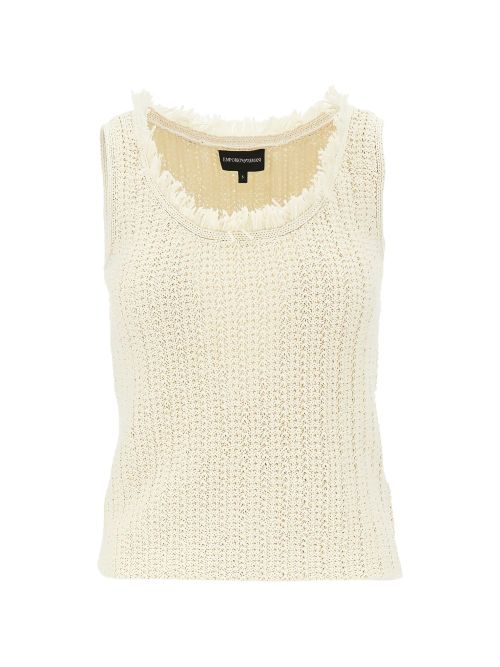 Cotton blend tank top