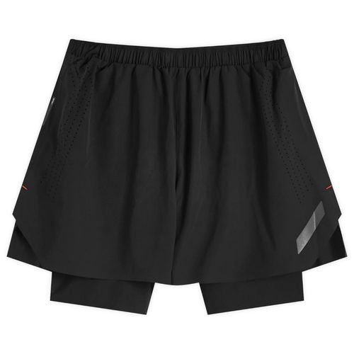 Men's Dual Run Shorts in Black