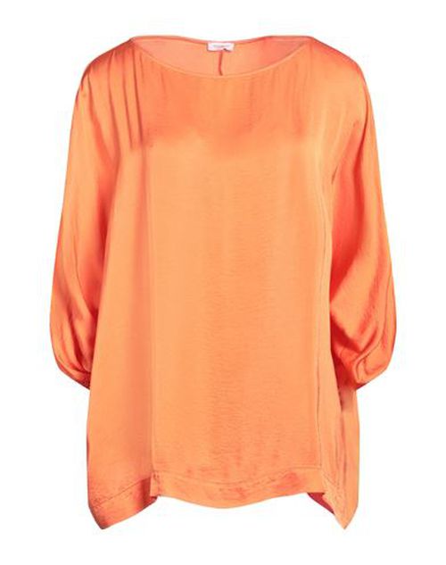 Rossopuro Woman Top Orange Size M Viscose