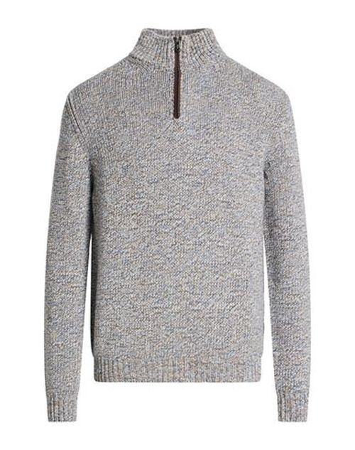 Man Sweater Grey Size 40 Wool, Viscose, Cashmere