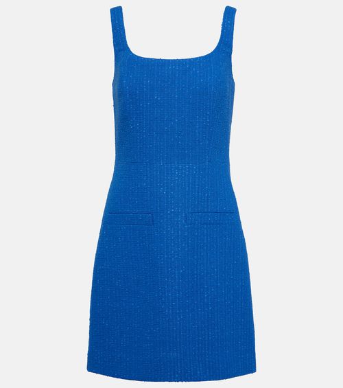 Veronica Beard | Veronica Beard Sabra cotton-blend tweed minidress | Realry