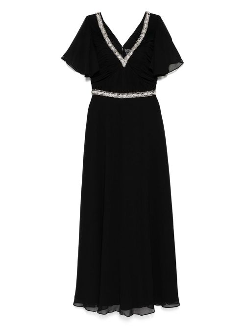 Bead embellishment dress