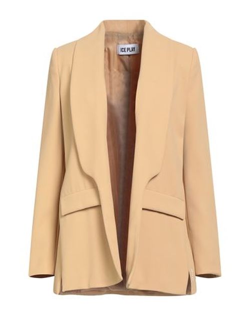 Woman Blazer Sand Size 10 Polyester