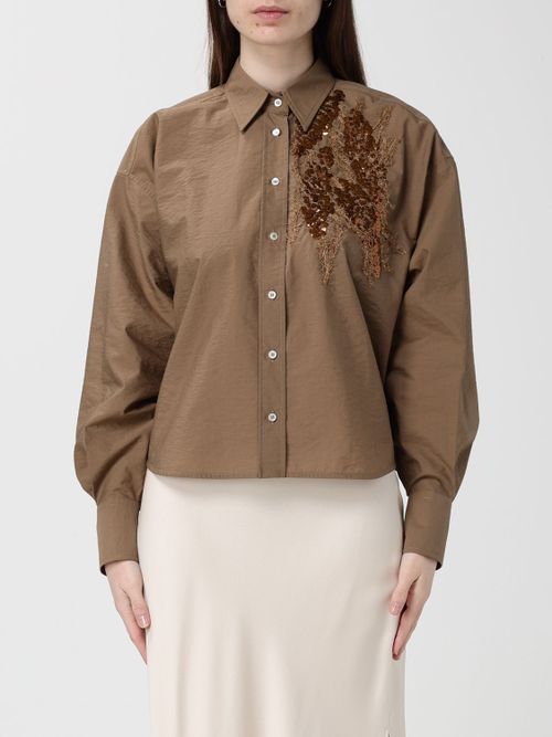 Shirt Woman color Sand