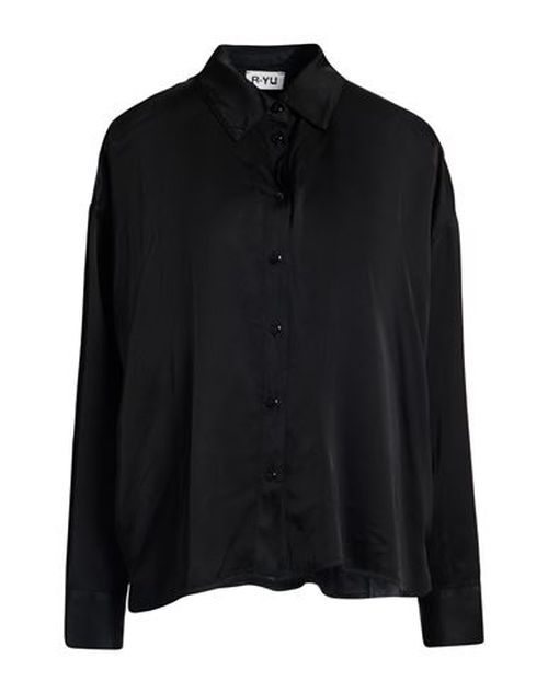B. yu Woman Shirt Black Size S Viscose