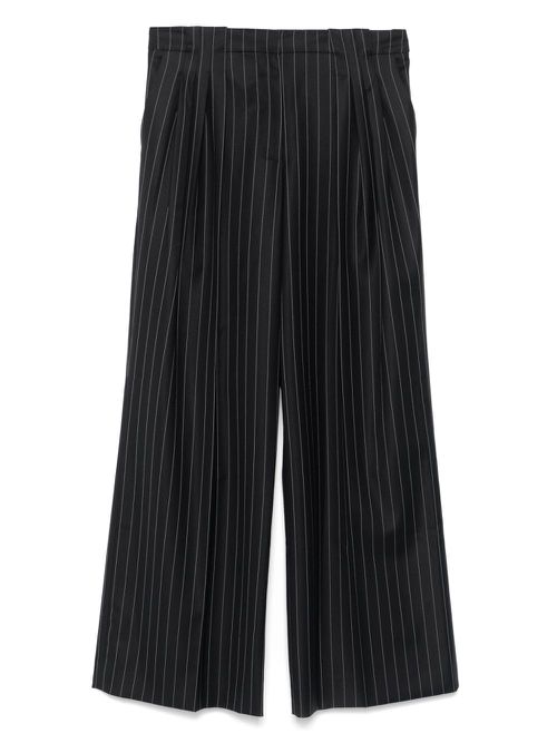 Casablanca Pinstripe trousers - Black