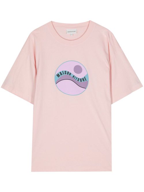 Pop Wave cotton T-shirt - Pink