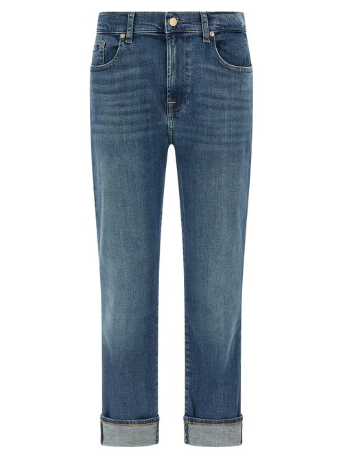 Relaxed Skinny Jeans Light Blue