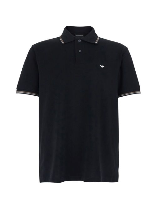 Logo cotton polo shirt