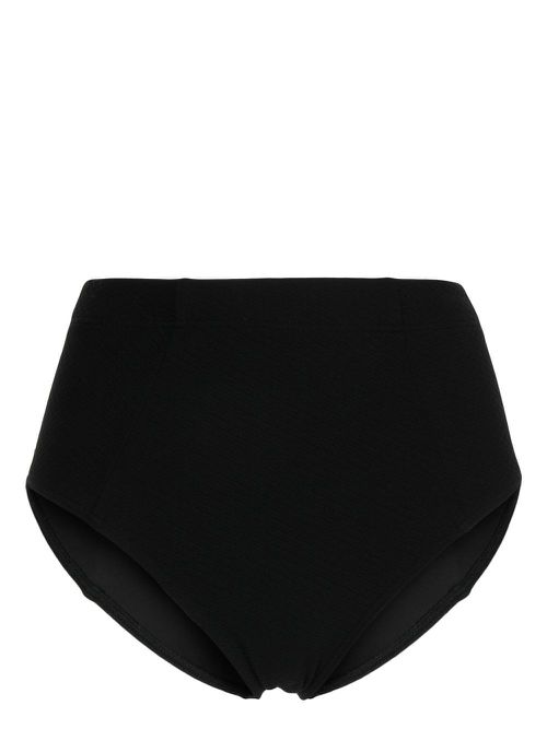 High-waisted bikini bottoms - Black