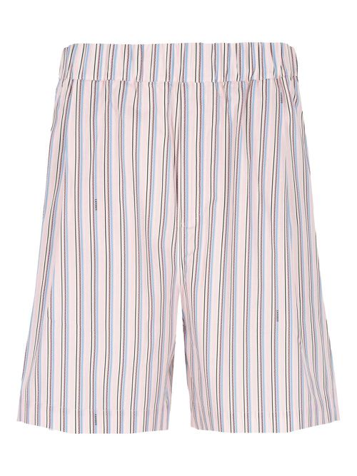 Laneus striped bermuda shorts - Pink