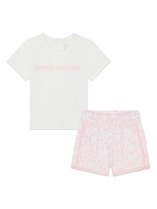 Logo-print tracksuit set - Pink
