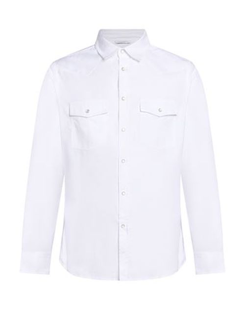 Man Shirt White Size 15 ½ Cotton