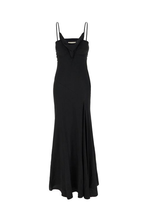 Kapri Cut-out Detailed Midi Sleeveless Dress