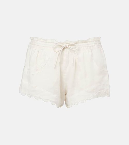 Lola broderie anglaise ramie shorts